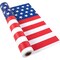 Patriotic Stars & Stripes Plastic Tablecloth Roll 40" x 100 FT
